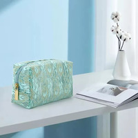7 pièces sacs de voyage polyvalents accessoires de voyage dentelle maille sacs à cosmétiques pochette de maquillage d'été fermeture éclair dentelle sac cosmétique