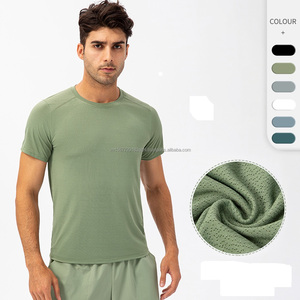 Camiseta deportiva transpirable de secado rápido para hombre, Camiseta deportiva informal de manga corta para gimnasio, colección de primavera y verano - Product Image 6