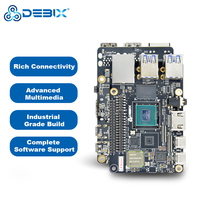 DEBIX SBC Personalizado con NPU de Cuatro Núcleos ARM, 4x USB 3.0, 2GB de RAM/32GB de Almacenamiento para AIoT y Kioscos Multimedia