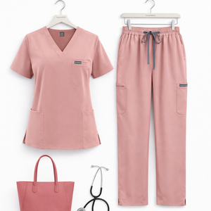 Set di Uniformi Ospedaliere Unisex Niaahinn, Alta Qualità, Servizio OEM, Tessuto Pettinato in Poliestere/Rayon/<span class=keywords><strong>Spandex</strong></span> - Product Image 1