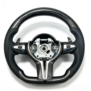 Volant en forme de <span class=keywords><strong>D</strong></span> pour <span class=keywords><strong>BMW</strong></span> Série F, Série 3, Série 5, F01, F02, F04, F06, F10, F11, F12, F20, F40, F22, F28, F46, F30, F80, F18 - Product Image 6