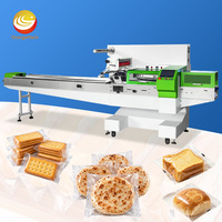 Machine d'emballage ORME Flow Noodles pour barres protéinées, pâtes, wraps et biscuits
