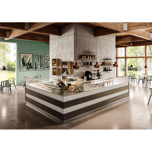 Bancono da bar di legno Kiosco de madera, quiosco de helados, centro comercial, carrito de café, mostrador, pantalla personalizada - Product Image 5