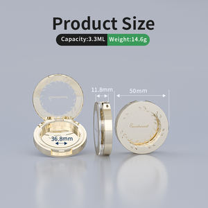 Estojo de Papel com Embalagem de Sombra de Olho PP e ABS para Blush e Corretivo com Estamparia Metalizada - Product Image 3