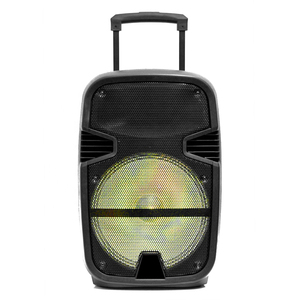 Nhà Máy Trực Tiếp Cung Cấp 12 Inch Loa Bt LED Light Xách Tay Trolly Loa Ngoài Trời Karaoke DJ Hộp Âm Thanh Với Microphone - Product Image 4