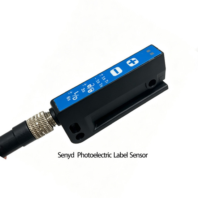 Optic Fork Optical Label Sensor Ultrasonic Label Sensor Photoelectric Label Sensor for Packaging Industry Label Detection
