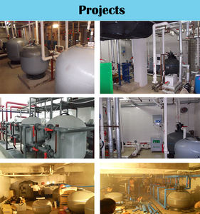 Filtre à sable pour <span class=keywords><strong>piscine</strong></span> en fibre de verre robuste avec vanne 6 voies pour les projets commerciaux d'hôtels et de parcs aquatiques publics - Product Image 3