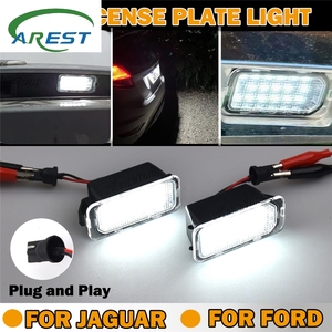 2 lampes LED de plaque d'immatriculation pour <span class=keywords><strong>Ford</strong></span> KUGA <span class=keywords><strong>S</strong></span> MAX MONDEO MK4 <span class=keywords><strong>MK5</strong></span> MK2 <span class=keywords><strong>FIESTA</strong></span> 2008-2019 FOCUS style de voiture - Product Image 4
