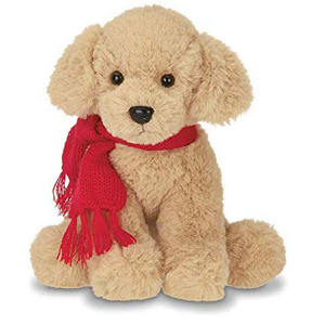 Boneka Anjing Teddy Hitam Malaikat Sampel Gratis, Boneka Anjing Hitam Isi Dakron Laris Grosir dengan Syal Merah, Boneka Anjing Hitam - Product Image 6