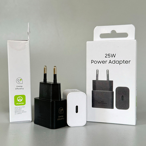 อะแดปเตอร์แปลงไฟ 25W รุ่นใหม่ T2510 Gan Charger USB-C แบบลูกบาศก์ หัวปลั๊ก EU UK ชนิด Type C ชาร์จเร็วพิเศษ สำหรับ <span class=keywords><strong>Samsung</strong></span> S25 S24Ultra <span class=keywords><strong>A53</strong></span> S23 - Product Image 2