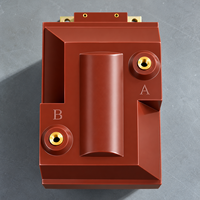 Transformateur de courant en résine coulée 10 kV pour intérieur, transformateur de courant haute tension en époxy pour appareillage KYN28 HGN15, mesure et protection par relais