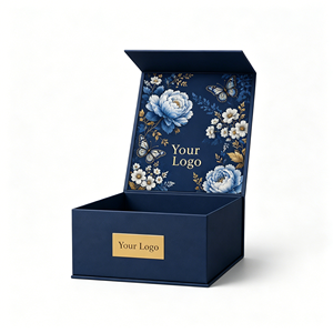 Luxury Magnetic Closure Cardboard Collapsible Rigid <b>Box</b> for High-end Jewelry Cosmetic <b>Gift</b> Packaging with Custom Logo - Product Image 5