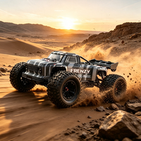 Voiture RC HOSHI N517A Brushless Frenzy Motor, 70 km/h, Supersonique, 4x4, télécommandée, tout-terrain, Monster Truck, engrenages métalliques