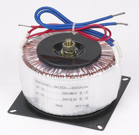 Transformateur d'isolement toroïdal modèle anneau, 220V vers 24V, 2 transformateurs toroïdaux pour amplificateurs audio, fourni par l'usine chinoise en gros