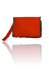 กระเป๋าสะพายข้างผู้หญิงสไตล์โบฮีเมียนสุดหรูจากอินเดีย  งานฝีมือประดับตกแต่งแบบชาติพันธุ์  กระเป๋าโบโฮสำหรับผู้หญิง ราคาประหยัด - Product Image 2