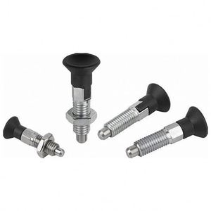 Goupille de blocage rétractable personnalisée à ressort en acier inoxydable zingué avec index de came - Product Image 4