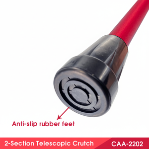Bastón antideslizante ajustable con punta de goma para mayor estabilidad - Product Image 1