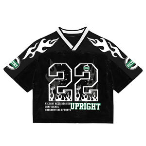 T-shirts décontractés pour hommes, style hip-hop, en tricot spandex/polyester 200g, impression numérique, patchwork, vierge, séchage rapide, service OEM personnalisé - Product Image 6