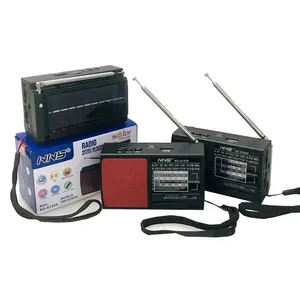 Eletree Ns-8105S便携式Usb tf卡音乐调幅调频Sw1-6 8波段太阳能收音机