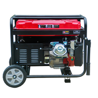 Générateur à essence Stanford 5KW, moteur 420CC, système de démarrage par lanceur, AVR ATS en option, portable, AC 50Hz pour la sauvegarde d'urgence