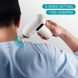 Winningstar Portable <b>Massage</b> Gun ST-6400 6 Speed Levels Rechargeable Electric Muscle Relaxation <b>Tool</b> - Product Image 2