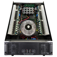 Amplificador de Potencia Profesional Clase H de 2 Canales y 1500W X2, Amplificador de Audio PA de Alta Potencia para Sistemas de Sonido de Escenario y DJ, Fabricante OEM