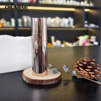 Flacon Airless sous Vide en Plastique Personnalisé 10g 30ml avec Contenants Cosmétiques Électroplaqués pour Sérum de Soin de la Peau
