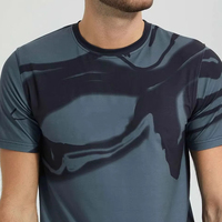 Nouveau T-shirt Homme 300G en Coton Pur, Col Ras du Cou, Coupe Ample et Oversize, Style Hip Hop, Manches Courtes et Larges