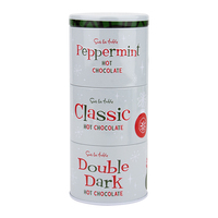 Boîte en fer blanc mini empilable personnalisée en gros, imprimée en couleur, en matériaux recyclés, petite boîte cadeau pour chocolats de la Saint-Valentin