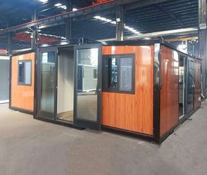 <span class=keywords><strong>Casa</strong></span> Contenedor Villa Contemporánea en Venta, Plegable, de 20 pies/40 pies, 2 Dormitorios, Diseño de Construcción de Dos Pisos, Expandible y Portátil - Product Image 1