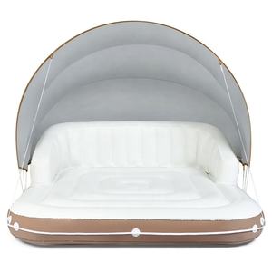 Poltrona Galleggiante <span class=keywords><strong>Gonfiabile</strong></span> per <span class=keywords><strong>Piscina</strong></span> e Spiaggia con Tettuccio Parasole, <span class=keywords><strong>Divano</strong></span> Galleggiante - Product Image 4