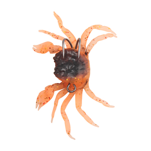 Appâts souples en gel de silice, appât souple en forme de crabe, 13 cm/33,5 g, appât artificiel coulant pour la pêche en plein air - Product Image 6