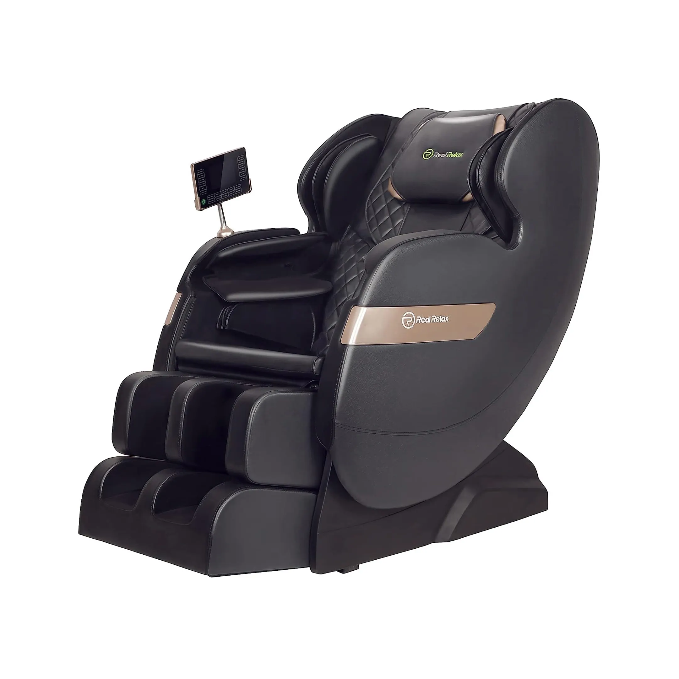 großhandel Zero Gravity tragbarer faltbarer Massage-Lift-Stuhl Schlaflehne Doppel-Core s Spurwärme-Massage Ganzkörper-Massagestuhl 4d