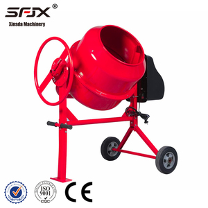 Mezcladora de Cemento y Concreto Portátil Eléctrica con Motor Diésel de Alta Calidad de 180L-260L, Descarga Manual - Product Image 5