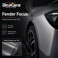 Film de protection de peinture (PPF) BEIKARR auto-réparant anti-rayures en TPU satiné mat, garantie 8-10 ans, protection UV/IR pour voiture
