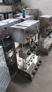 Máquina de <span class=keywords><strong>pizza</strong></span> de cono, taza personalizada/formas roscadas, parada de emergencia y fácil operación 201 acero inoxidable - Product Image 3