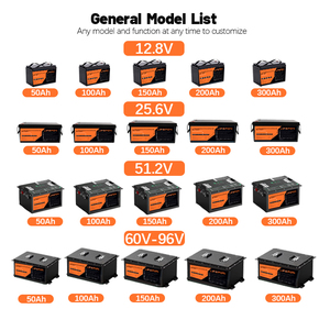 12V 24V 300Ah IP65 LiFePO4 pil paketi BMS Bluetooth iletişim Solar şarj kurşun asit yedek lityum demir destekler - Product Image 4