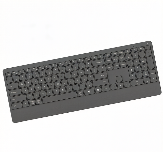 CK302 Full-Size Ergonomic Scissor Switch Multi-Mode Keyboard New Plastic Waterproof Design for Daily Work