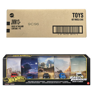 Hot Wheels PREMIUMJMN13 <span class=keywords><strong>Fast</strong></span> & <span class=keywords><strong>Furious</strong></span> 5 Pack 1/64 Scale Alloy Car Toy Factory sealed Box-Original Product - Product Image 1