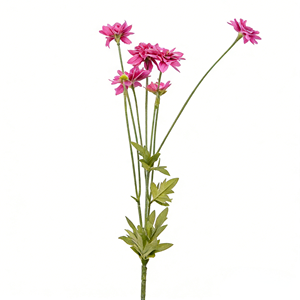Flores Artificiales de Margarita Rosa de Alta Calidad, Realistas al Tacto, al por Mayor, para Decoración de Bodas, Hogar, Navidad y Fiestas - Product Image 4