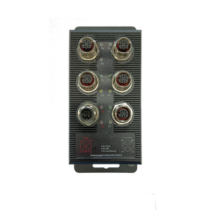 Ip68 megabit unמנוהל 5-יציאה port רזה m12 dc12 24 ב תעשייתי ציוד רשת עם 100 מ 'מסך שידור תעשייתי! - Product Image 6