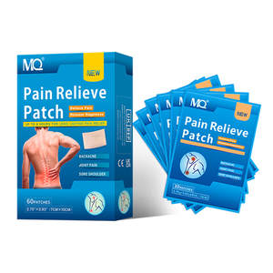 60 patchs/boîte MQ – <span class=keywords><strong>Patch</strong></span> antidouleur <span class=keywords><strong>pour</strong></span> les articulations, le cou, le dos et le corps – Massage relaxant – Soulagement de la douleur – Pansement thermique chinois double face perforé - Product Image 1