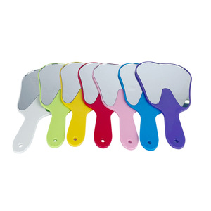 Dental clinic dental <b>mirror</b>, flat handheld <b>makeup</b> <b>mirror</b>, beauty salon dressing <b>mirror</b>. - Product Image 5