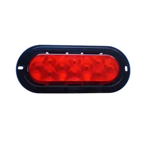 Truck Spare Parts 10-30v Multifunctional Trailer Stop Rear Lamp Led Truck Turn Tail Light Car Red/amber/clear Brake Lamp