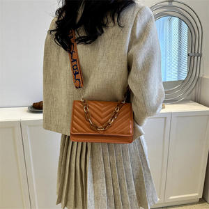 Bolso de Moda Impermeable de PU <span class=keywords><strong>para</strong></span> Mujer, Estilo Mini, con Correa Ancha <span class=keywords><strong>para</strong></span> Hombro, Diseño de Marca de Lujo - Product Image 4