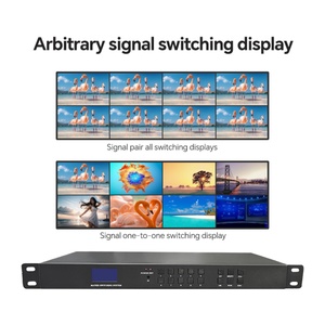 Micagent 4x4 Commutateur vidéo matriciel 1080p avec prise en charge HDCP, construction métallique, contrôle TCP/IP en option pour les stations de télévision - Product Image 5