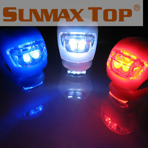 Luz LED Anbao para Bicicleta, Luz de Advertencia de Seguridad para Casco de Scooter - Product Image 4