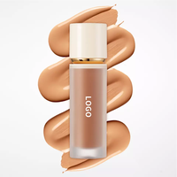Correcteur de fond de teint liquide hydratant, étiquette privée, 14 couleurs, Logo personnalisé, correcteur liquide