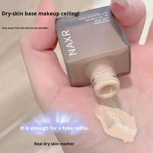 Corrector y Base de Maquillaje NAXR Modelo N2, Nutritivo para la Piel, Acabado Cremoso de Larga Duración, Botella Pequeña, Resistente al Sudor y al Agua - Product Image 3