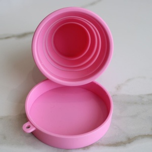 ถ้วยอนามัย VCARE ซิลิโคนเกรดทางการแพทย์ ใช้ซ้ำได้ 100% แบบพับได้ พร้อมอุปกรณ์ฆ่าเชื้อ สีตามสั่ง ขนาด S/M/L น้ำหนัก 17 กรัม - Product Image 3